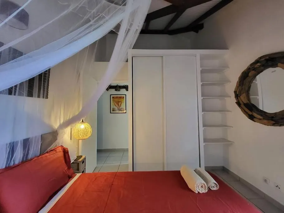 Apartmán Cheri Bibi Sur La Plage, Piscine, Face Au Diamant. Le Diamant